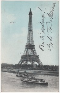 MUO-008745/1445: Paris - La Tour Eiffel: razglednica