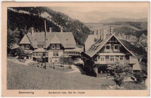 MUO-034821: Austrija - Semmering; Sanatorij: razglednica