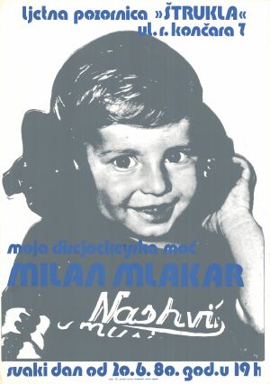 MUO-052202: Moja discjockeyska moć - Milan Mlakar: plakat