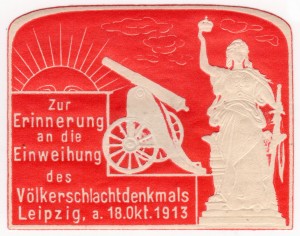 MUO-026115/03: Zur Erinnerung an die Einweihung des Völkerschlachtdenkmals Leipzig: marka