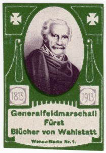 MUO-026176/02: Generalfeldmarschal Fürst Blücher von Wahlstatt: poštanska marka