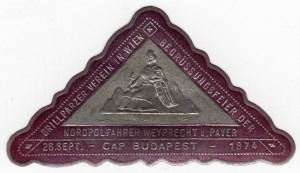 MUO-026098/08: Nordpolfahrer Payer v. Weyprecht CAP BUDAPEST: poštanska marka