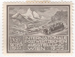 MUO-026245/68: WIPA 1933: poštanska marka