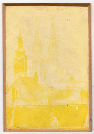 MUO-007640/04: Zagrebačka katedrala: probni otisak