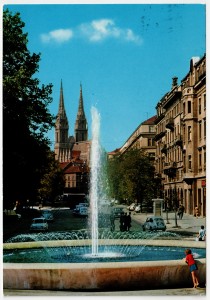 MUO-029967: Zagreb - pogled prema katedrali: fotografija