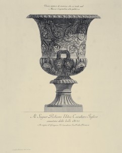 MUO-057436/48: Vaso antico di marmo che si vede nel Museo Capitolino [...]: grafika