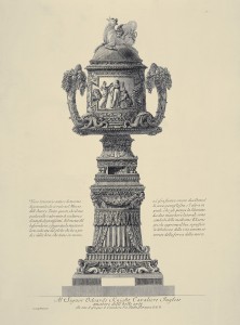 MUO-057436/34: Vaso Cinerario antico di marmo di gran mole che si vede nel Museo dell'Autore [...]: grafika
