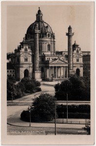 MUO-036007: Austrija - Beč; Karlskirche: razglednica