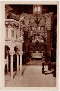 MUO-008745/932: Split - Unurašnjost katedrale: razglednica