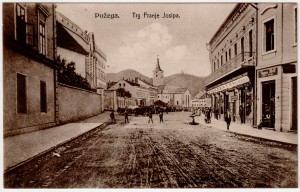 MUO-033171: Požega - Trg Franje Josipa: razglednica