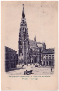 MUO-008745/1488: Osijek - Katedrala: razglednica