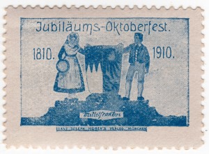 MUO-026083/19: Jubiläums - Oktoberfest 1810 - 1910 Mittelfranken: poštanska marka