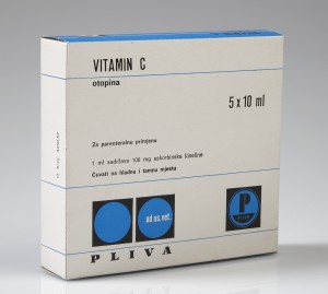 MUO-055744: Pliva Vitamin C: kutija
