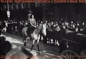 MUO-052161: Ulazak partizanskih jedinica u Zagreb: plakat