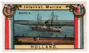 MUO-026129/10: Internat. marine / Dolfiin / Holland.: poštanska marka