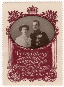 MUO-026177/04: Vermählung des Prinzessin Viktoria Luise mit Herzog Ernst August von Cumberland: poštanska marka