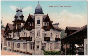 MUO-036111: Austrija - Gutenstein; Hotel Bören: razglednica