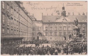 MUO-033983: Beč - Hofburg: razglednica
