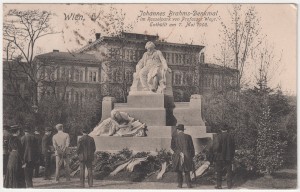 MUO-034555: Beč - Spomenik Brahmsu: razglednica