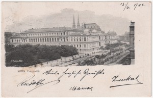 MUO-033953: Beč - Univerzitet: razglednica
