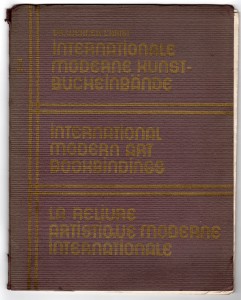 MUO-025046: Internationale Moderne Kunst-Bucheinbände: katalog