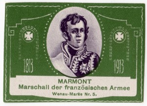 MUO-026176/20: MARMONT Marschall der Französischen Armee: poštanska marka