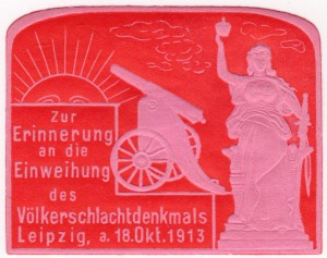 MUO-026115/02: Zur Erinnerung an die Einweihung des Völkerschlachtdenkmals Leipzig: marka