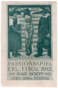 MUO-026133/12: Passionsspiel erl. Tirol 1912.: poštanska marka