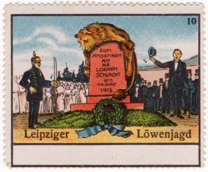 MUO-026126/10: Leipziger Löwenjagd: poštanska marka