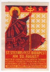 MUO-026212: St.Stefans-fest Budapest am 20. August: poštanska marka