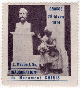 MUO-026202/03: Inauguration du Monument CHIRIS: poštanska marka