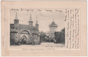 MUO-008745/1329: Krakow - Rondel i Brama: razglednica