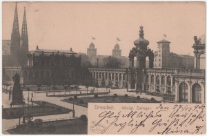 MUO-008745/627: Dresden - Zwinger: razglednica