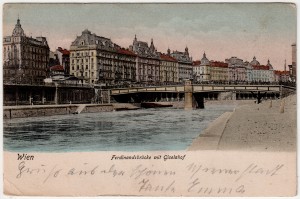 MUO-008745/09: Beč - Ferdinandsbrücke: razglednica