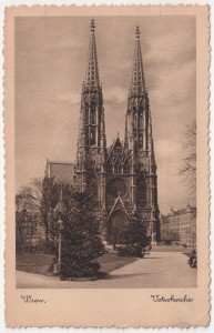 MUO-030979: Beč - zavjetna crkva: razglednica