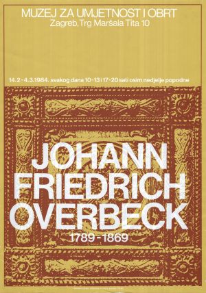 MUO-052294: Johann Friedrich Overbeck 1789-1869: plakat