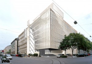 MUO-057588/02: Poslovna zgrada - sjedište Österreichisches Volksbank, Kolingasse 16, Beč: arhitektonska studija