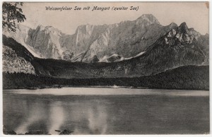 MUO-037887: Italija - Weissenfelser See (Laghi di Fusine): razglednica