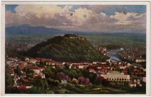 MUO-037857: Graz - Panorama: razglednica
