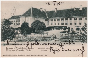 MUO-032193: Varaždinske Toplice - Zgrada kupališta: razglednica