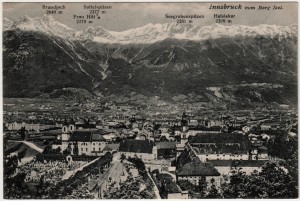 MUO-035007: Austrija - Innsbruck; Panorama: razglednica