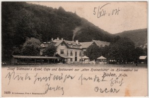 MUO-035135: Austrija - Baden; Helenthal: razglednica