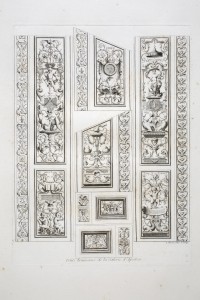MUO-055695/03: Grafički prijevod zidnog oslika malih panela u u Apolonovoj galeriji Louvrea.: grafika