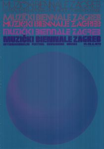 MUO-052398: Muzički biennale Zagreb: plakat