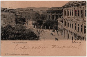 MUO-033937: Beč - Liechtensteinstrasse: razglednica