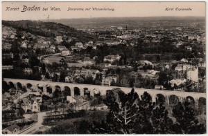 MUO-034215: Baden kod Beča - Panorama: razglednica