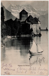 MUO-008745/327: Švicarska - Dvorac Chillon: razglednica