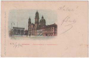 MUO-008745/1299: München - Theatinerkirche: razglednica