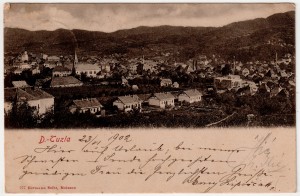 MUO-031060: BiH - Tuzla - panorama: razglednica