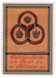 MUO-026182/03: Jahrhundert Feier 1813 Kelheim 1913: poštanska marka